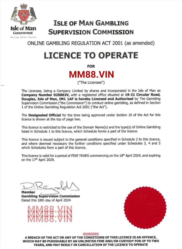 giấy chứng nhận